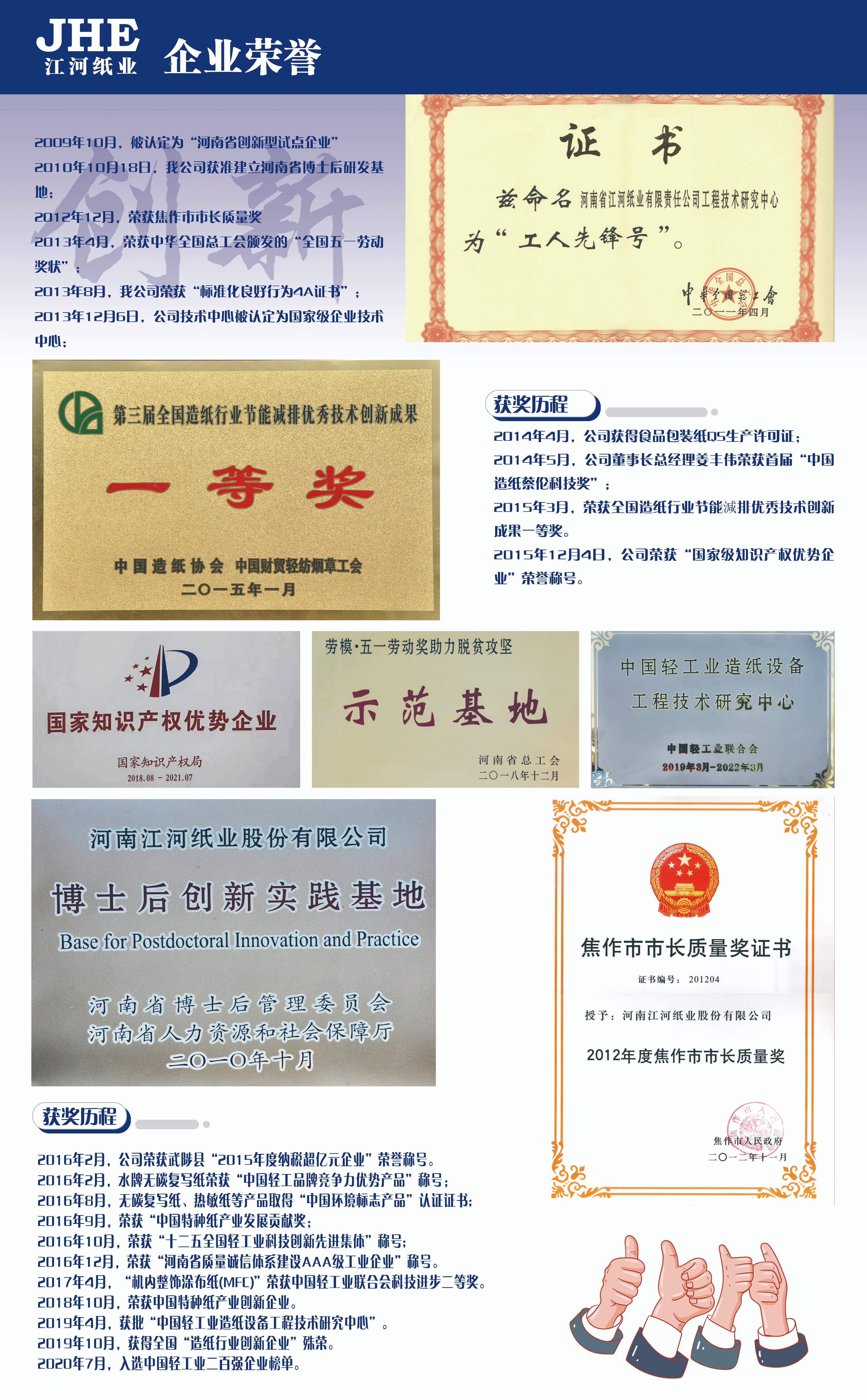 Henan Province JiangHe Paper Co.,Ltd.